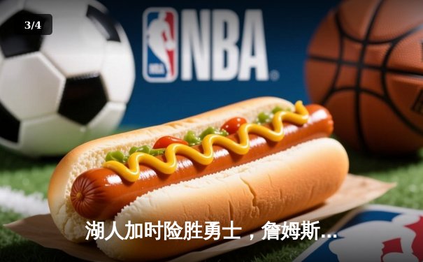 湖人加时险胜勇士，詹姆斯关键三分锁定胜局 - 3